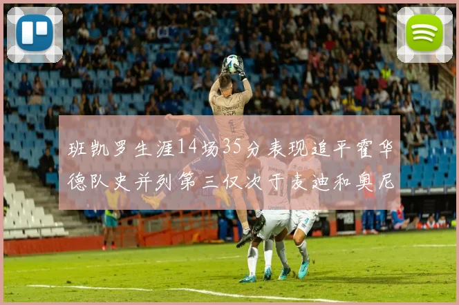 班凯罗生涯14场35分表现追平霍华德队史并列第三仅次于麦迪和奥尼尔